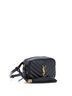Saint Laurent 100% Leather Black Saint Laurent Lou Belt Bag Matelasse Chevron Leather  One size - photo 3