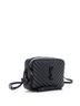 Saint Laurent 100% Leather Black Saint Laurent Lou Camera Bag Matelasse Chevron Leather Small  One size - photo 3