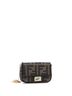 Fendi 100% Coatead Canvas Brown Fendi Chain Baguette Charm Bag Zucca Canvas Nano  One size - photo 3