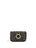 Fendi 100% Coatead Canvas Brown Fendi Chain Baguette Charm Bag Zucca Canvas Nano  One size - photo 4