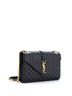 Saint Laurent 100% Leather Black Saint Laurent Classic Monogram Envelope Satchel Mixed Matelasse Leather Medium  One size - photo 3
