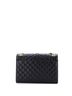 Saint Laurent 100% Leather Black Saint Laurent Classic Monogram Envelope Satchel Mixed Matelasse Leather Medium  One size - photo 4