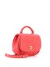 Chanel 100% Leather Pink Chanel Reversed Round Flap Bag Chevron Lambskin Mini  One size - photo 4