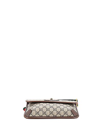 Gucci Gucci Neo Vintage Flap Belt Bag GG Coated Canvas  (view 2)
