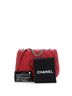 Chanel 100% Leather Red Casual Pocket Flap Messenger Bag Quilted Calfskin Small One size - photo 3