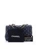 Chanel 100% Leather Blue Mademoiselle Chic Flap Bag Quilted Lambskin Medium One size - photo 4