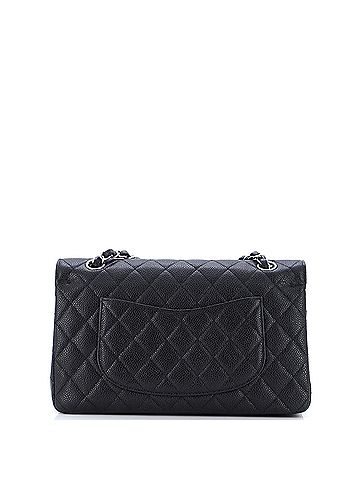 Chanel Mobile Art Classic Double Flap Quilted Caviar Medium (view 2)