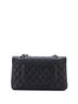 Chanel 100% Leather Black Mobile Art Classic Double Flap Quilted Caviar Medium One size - photo 2