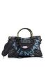 Balenciaga 100% Leather Black City Graffiti Classic Studs Bag Leather Small One size - photo 1