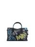 Balenciaga 100% Leather Black City Graffiti Classic Studs Bag Leather Small One size - photo 2