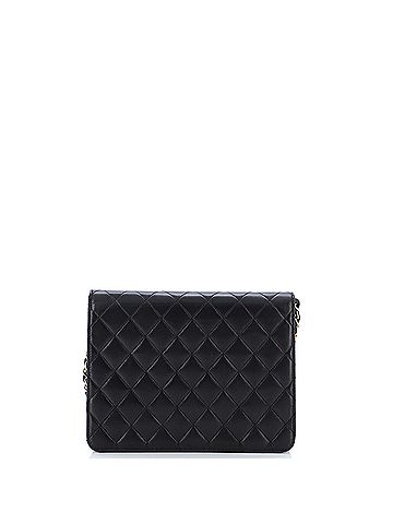 Chanel Vintage Clutch with Chain Quilted Leather Small (view 2)
