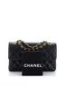 Chanel 100% Leather Black Vintage Classic Double Flap Bag Quilted Caviar Small One size - photo 3