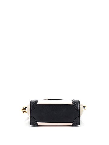 Céline Tricolor Luggage Bag Leather Nano (view 2)