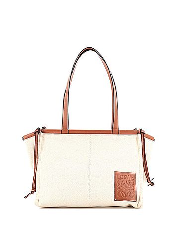 Loewe Cushion Tote Canvas Small (view 1)