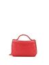 Chanel 100% Leather Red Chain Infinity Top Handle Bag Quilted Lambskin Small One size - photo 5