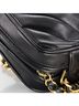 Chanel 100% Leather Black Vintage Diamond CC Camera Bag Diagonal Quilted Leather Medium One size - photo 1