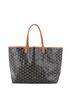 Goyard 100% Coatead Canvas Black Saint Louis Tote Coated Canvas PM One size - photo 1