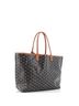 Goyard 100% Coatead Canvas Black Saint Louis Tote Coated Canvas PM One size - photo 4