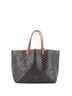 Goyard 100% Coatead Canvas Black Saint Louis Tote Coated Canvas PM One size - photo 2