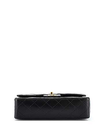 Chanel Vintage Classic Double Flap Bag Quilted Lambskin Small (view 2)