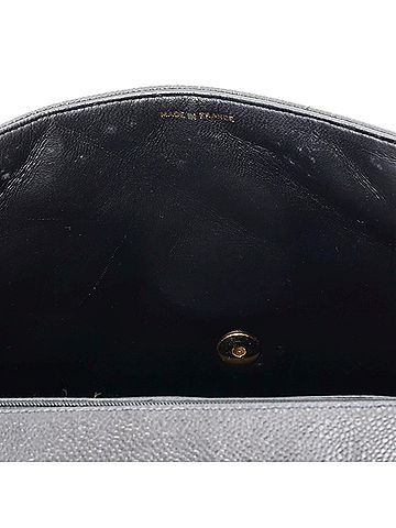 Chanel Vintage Two-Tone Kelly Top Handle Bag Quilted Caviar Jumbo (view 1)