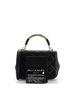 Chanel 100% Leather Black Carry Chic Flap Bag Quilted Lambskin Mini One size - photo 3