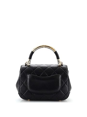 Chanel Carry Chic Flap Bag Quilted Lambskin Mini (view 2)
