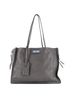 Prada 100% Leather Gray Etiquette Tote Glace Calf Large One size - photo 3