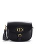 Christian Dior 100% Leather Black Bobby Flap Bag Leather Large One size - photo 1