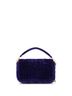 Fendi Purple Baguette NM Bag Zucca Embossed Velvet Mini One size - photo 4