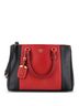 Prada 100% Leather Bicolor Double Zip Lux Tote Saffiano Leather Medium One size - photo 3