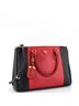 Prada 100% Leather Bicolor Double Zip Lux Tote Saffiano Leather Medium One size - photo 4
