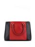 Prada 100% Leather Bicolor Double Zip Lux Tote Saffiano Leather Medium One size - photo 2