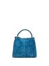 Fendi 100% Leather Blue Peekaboo X-Lite Bag Suede Medium One size - photo 2
