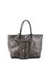 Goyard 100% Coatead Canvas Black Anjou Reversible Tote Coated Canvas PM One size - photo 2
