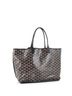 Goyard 100% Coatead Canvas Black Anjou Reversible Tote Coated Canvas PM One size - photo 5