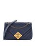 Chanel 100% Leather Blue Pyramid CC Flap Bag Chevron Lambskin Small One size - photo 3