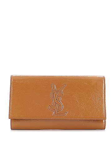 Saint Laurent Belle de Jour Clutch Leather Large (view 1)