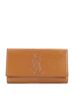 Saint Laurent 100% Leather Brown Belle de Jour Clutch Leather Large One size - photo 1