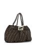Fendi 100% Canvas Brown Mia Tote Zucca Canvas Large One size - photo 3