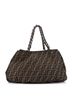 Fendi 100% Canvas Brown Mia Tote Zucca Canvas Large One size - photo 4