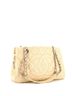 Chanel 100% Leather Tan Timeless CC Shopping Tote Quilted Caviar Medium One size - photo 4