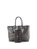 Goyard 100% Coatead Canvas Black Saint Louis Tote Coated Canvas PM One size - photo 3