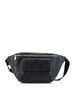 Gucci 100% Leather Black Front Pocket Belt Bag GG Embossed Perforated Leather One size - photo 1
