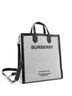 Burberry 100% Canvas Gray Kane Tote Horseferry Print Canvas with Leather Tall One size - photo 2