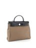 Hermès 100% Leather Brown Herbag Zip Leather and Toile 31 One size - photo 5