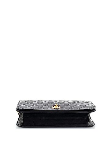 Chanel Vintage Full Flap Bag Quilted Lambskin Medium (view 2)