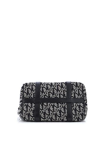 Christian Dior Vintage Trotter Boston Bag Diorissimo Canvas Small (view 2)