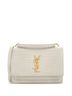 Saint Laurent 100% Leather Tan Sunset Chain Wallet Crocodile Embossed Leather One size - photo 1