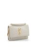 Saint Laurent 100% Leather Tan Sunset Chain Wallet Crocodile Embossed Leather One size - photo 3